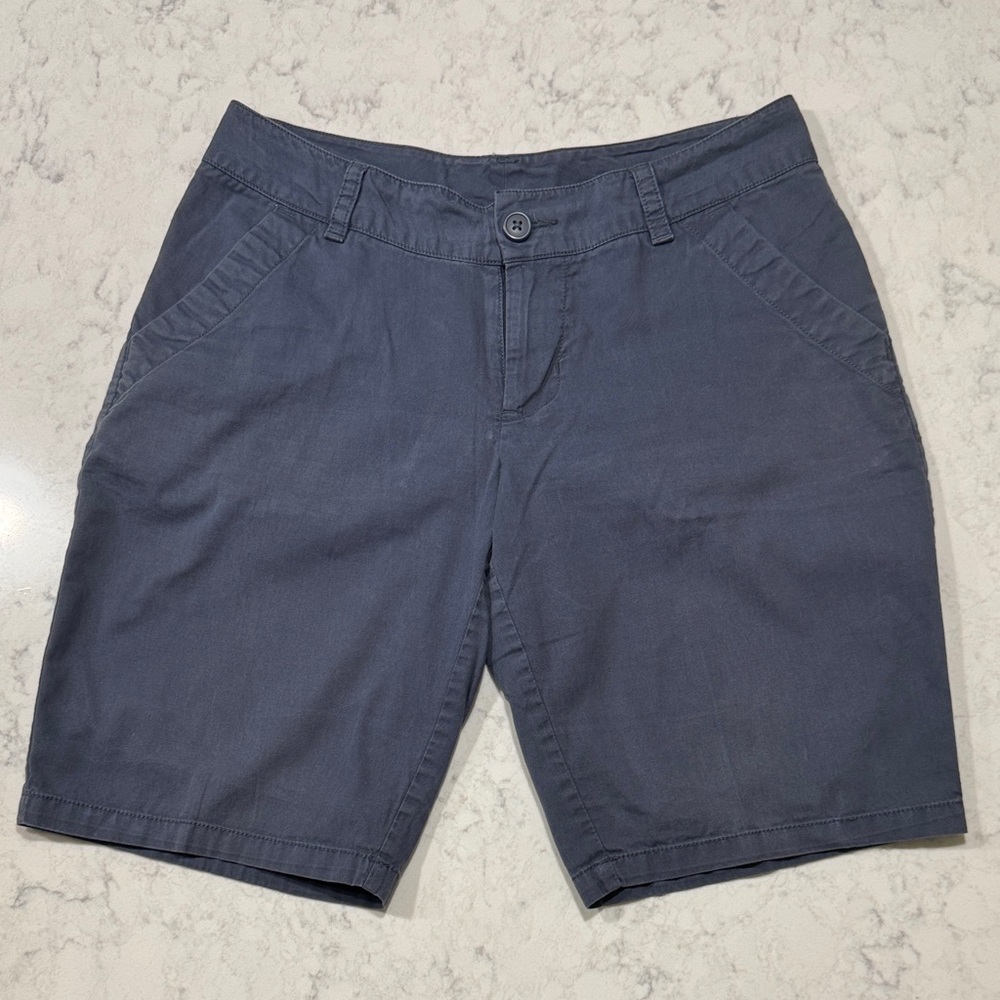 Classic Women's Navy Cotton Shorts